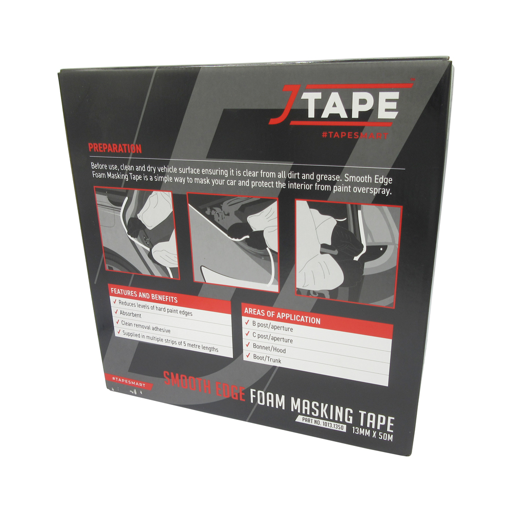 Smooth Edge Foam Masking Tape