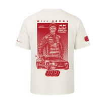 01RBA26TMWBA0-Red Bull Ampol Racing Will Brown T-Shirt-1