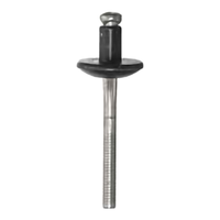 FOW712650S417-Genuine Ford Wheelhouse Liner Rivet 6.6mm Ranger 2011-2018 W712650S417-1