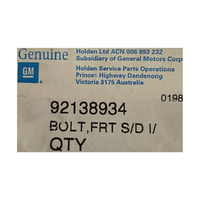 GM92138934-Genuine Holden Screw 26 5 St4 8 X 1 6 Torx 92138934-1