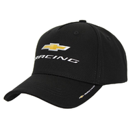 GMCHEV006ST04Y25-GM Chevrolet Racing Team Cap Black-1