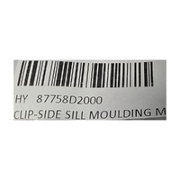 HY87758D2000-Genuine Hyundai Sill Moulding Lower Clip Kona 2017-20 87758D2000-1
