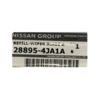 NI28895-4JA1A-Genuine Nissan Passenger Wiper Blade Rubber D23T Navara and NP300 28895-4JA1A-1