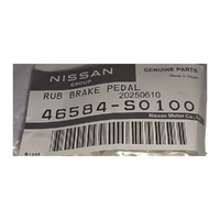 NI46584-S0100-Genuine Nissan Rubber Brake Pedal 46584-S0100-1
