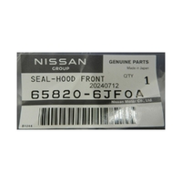 NI65820-6JF0A-Genuine Nissan Seal Hood Front 65820-6JF0A-1