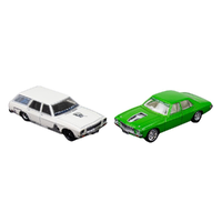 OZ64FSDTWINPC100-1:64 Ozwheels Powercruise Twin pack - HQ Elvis Sedan & HQ Swaggin Wagon-1