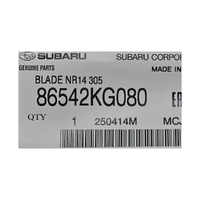 SU86542KG080-Genuine Subaru Rear Wiper Blade 305mm Impreza XV Crosstrek 2012-2023 86542KG080-1
