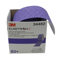 TM3M34462-3M 34462 Cubitron II Hookit Clean Sanding Speed File Rolls 737U P80+ 115mm x 12m-1