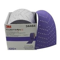 TM3M34464-3M 34464 Cubitron II Hookit Clean Sanding Speed File Rolls 737U P120+ 115mm x 12m-1