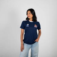 01RBA26TWA0-Red Bull Ampol Racing Adidas Supporter T-Shirt Women-2