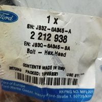 FOJB3Z6A345A-Genuine Ford Crankshaft Pulley Bolt Everest PX Ranger 2018-2021 JB3Z6A345A-2
