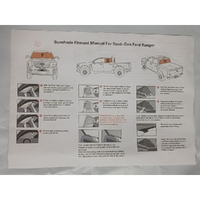 FOVN1WZ18246E-Genuine Ford Front Windscreen Sunshade Everest Ranger 2022-on VN1WZ18246E-2