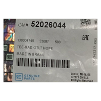 GM52026044-Genuine Holden Tee Radiator Outlet Hose 52026044-2