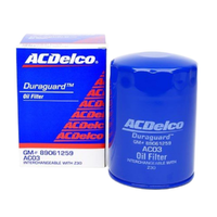 GM89061259-ACDelco Oil Filter AC03 x-ref-Z30 89061259-2
