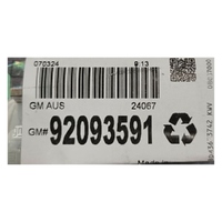 GM92093591-Genuine Holden Guide Rear Bar Fascia 92093591-2