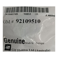 GM92109510-Genuine Holden Multiuse 12V 16A Relay 92109510-2