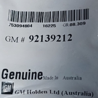GM92139212-Genuine Holden Screw Multiple Use used in multiple areas VF LSA 92139212-2