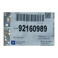 GM92160989-Genuine Holden Floor Mat Retainer VY Commodore 92160989-2