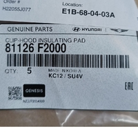 HY81126F2000-Genuine Hyundai Bonnet Pad Clip Elantra 2015-18 81126F2000-2