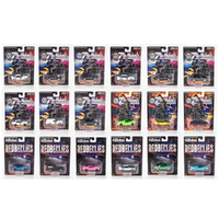 OZ64RBC1-HJ-1:64 HJ Panelvan Black Red Bellies Carded Series 1-2