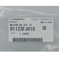 SU91123FJ010-Genuine Subaru Moulding Grille Std Left Hand 91123FJ010-2