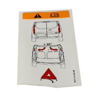 FOBK21201A26AB-Genuine Ford Decal BK21201A26AB-1