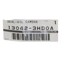 NI13042-3HD0A-Genuine Nissan Camshaft Sprocket Cover O-ring Multiple Models 13042-3HD0A-3