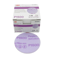 TM3M30367-3M 30367 Hookit Purple Finishing Film Disc 76 mm P1500 50 Pack-3