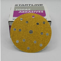 DUSTA.632TZ0040-Startline Topaz Grip 15 Hole 150mm/6in. P40 50 Pack-4