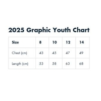 NGRBA25TY06-RBAR Graphic T-Shirt Kids 12-4