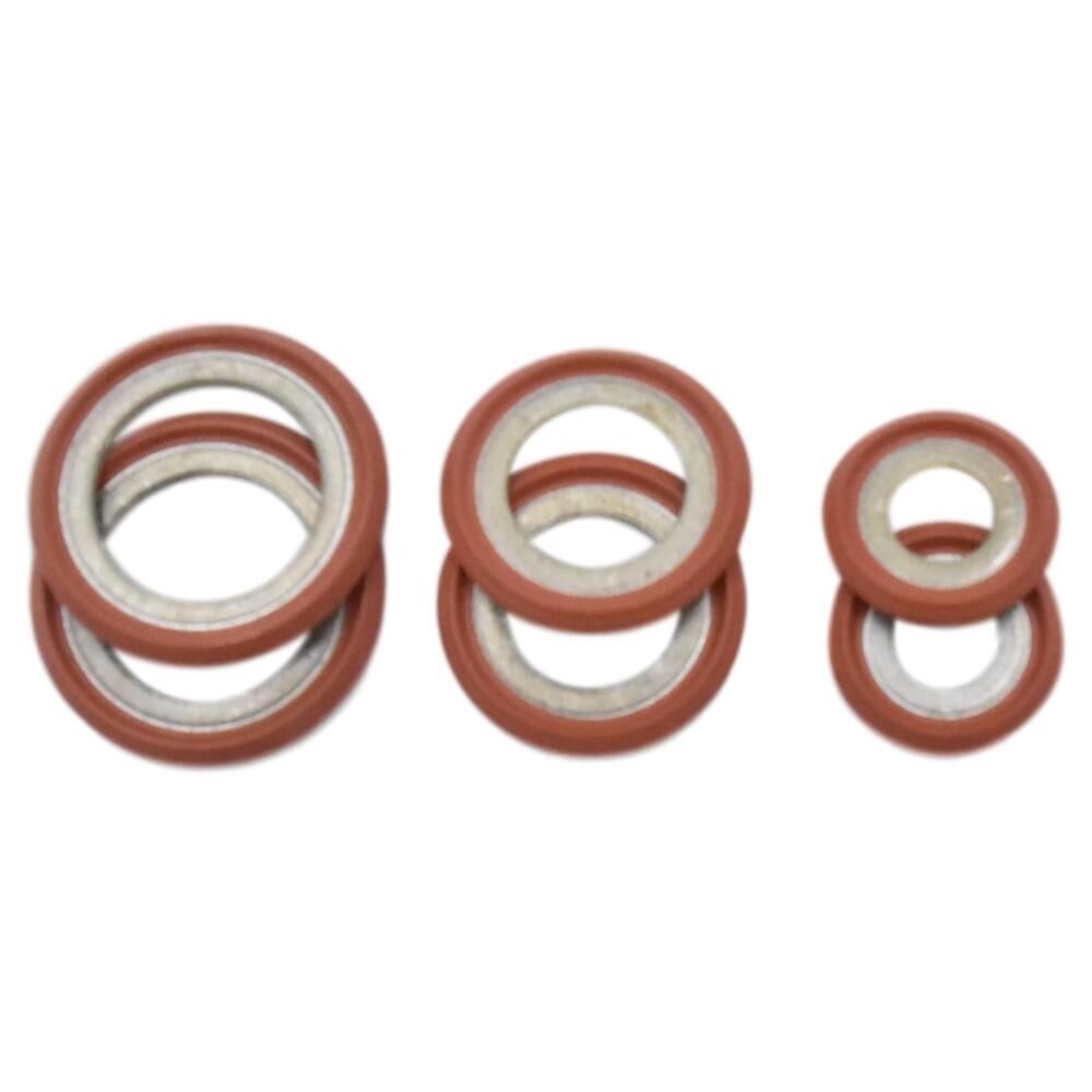 Kit 6 Joints Pour Condenseur Climatisation Voiture | Compatible Ford (OEM: DS7Z19B596A)