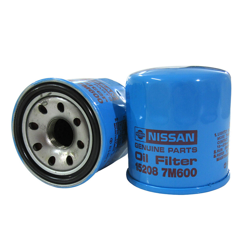 Nissan Oil Filter Element Petrol Engines 152087M600 Genuine Edge