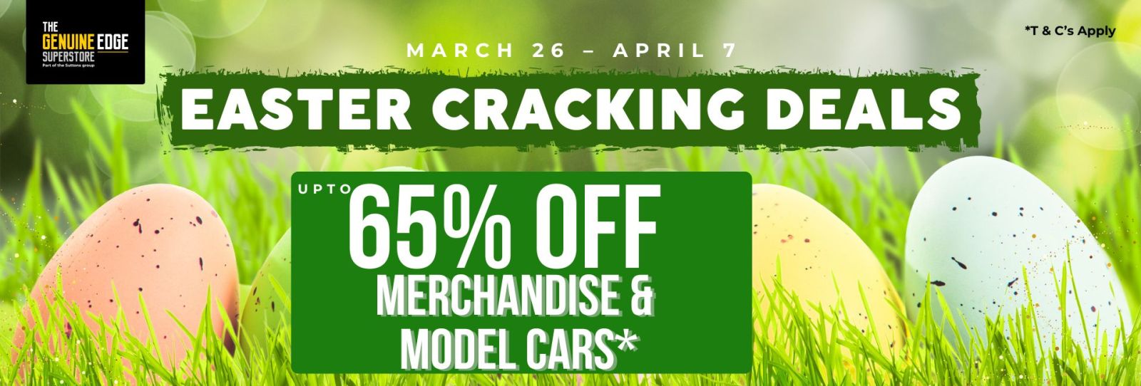 EASTER SALE MERCHANDISE AND MODEL CARS