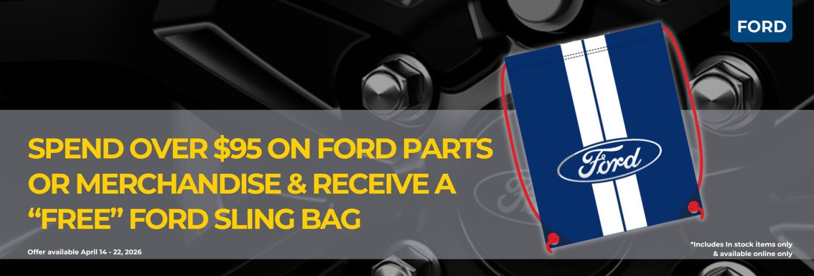 Free Ford Sling Bag