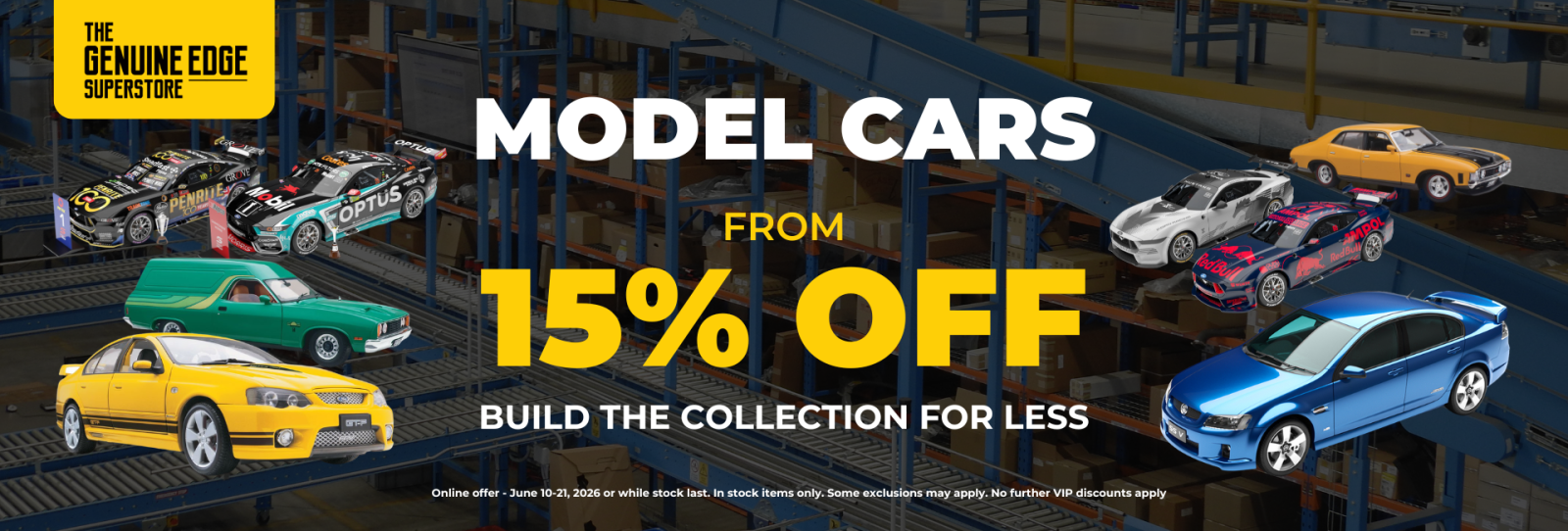 STOCKTAKE SALE - DIECAST MODELS UPTO 60% OFF - JUNE 10-21,2026*