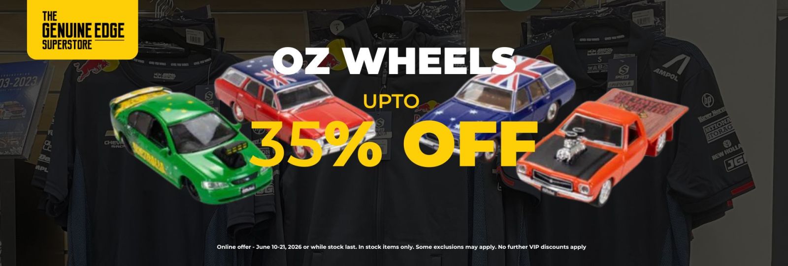 GENUINE EDGE STOCKTAKE SALE OZ Wheels