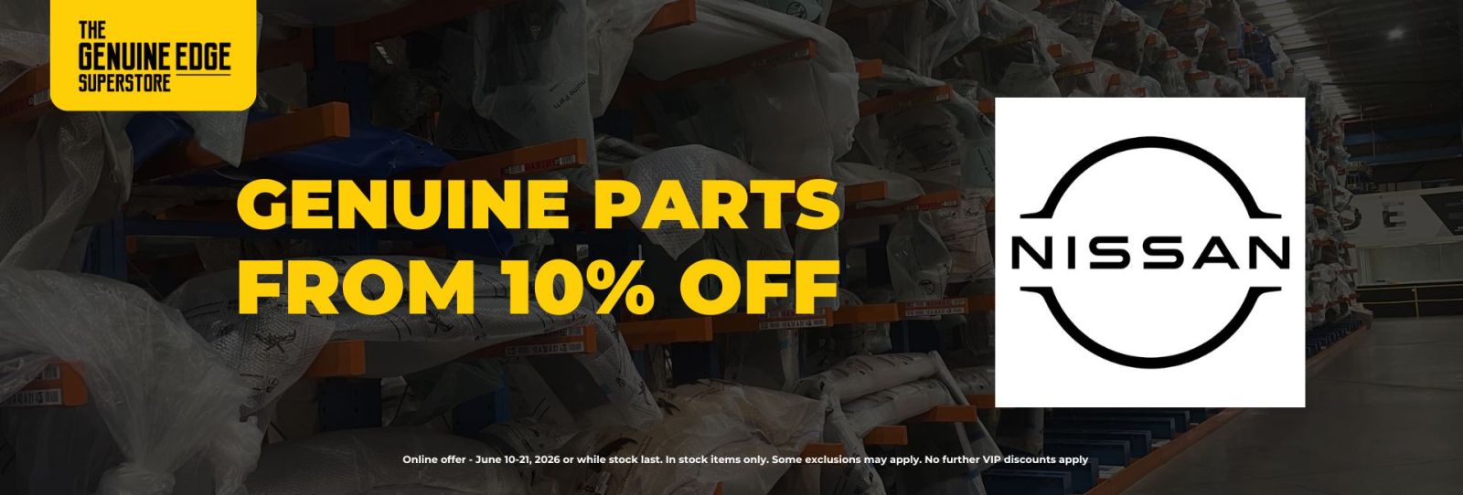 Stocktake Sale NISSAN