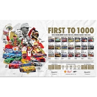 ACP056-First To 1000 Championship Races For Dick Johnson Racing Signed Limited Edition Print