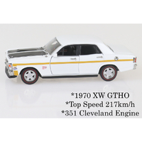 1:32 White XW Ford GTHO Phase 2 | DDA32377DW