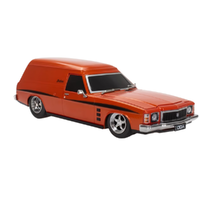 1:24 HJ Panelvan Orange Light Up