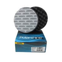 Mirka Polishing Foam Pad 150x25mm Black Waffle 2 Pack