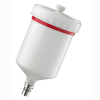 DUSATA-145219-SATA Jet 100 B F RP Gun With 2mm Nozzle-0.6 L PVC Cup