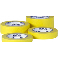 Startline Premium Yellow Masking Tape 18mm 48 Pack