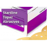 Startline Topaz Grip Half Sheet 10 Hole P120 100 Pack