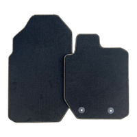 Genuine Ford Carpet Front Mat Set of 2 Orange Stitching PX Ranger AB3Z2513086CF