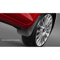 FOAM8A6J286A12AA-Genuine Ford Rear Mudflap Set Fiesta WZ Ambiente Trend AM8A6J286A12AA
