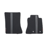 FOJR3Z5813086AA-Genuine Ford Carpet Front Floor Mat Set (2) Dark Grey Mustang 2015 JR3Z5813086AA
