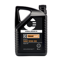 Omnicraft Premium SAE 10W-30 Mineral Engine Oil 5 Litres QAX010W30A5LM