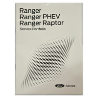 Genuine Ford Owner Manual Handbook User Guide Ranger PY Next-Gen R1WZ19A285CG