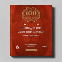 GM100-Celebrating 100 Years of General Motors in Australia Hardcover Book